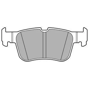 Колодки гальмівні дискові Delphi LP3151