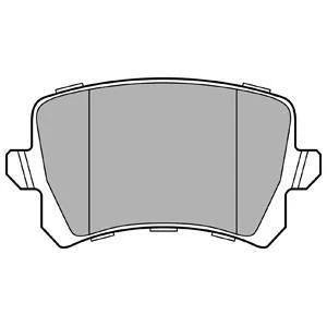 Колодки гальмівні дискові Delphi LP3247