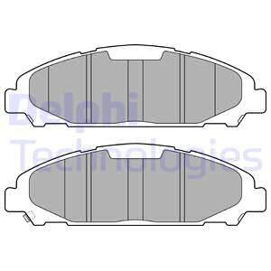 Колодки гальмівні дискові Delphi LP3255