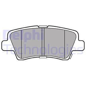 Колодки гальмівні дискові Delphi LP3309