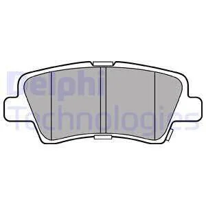 Колодки гальмівні дискові Delphi LP3309