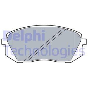 Колодки гальмівні дискові Delphi LP3535