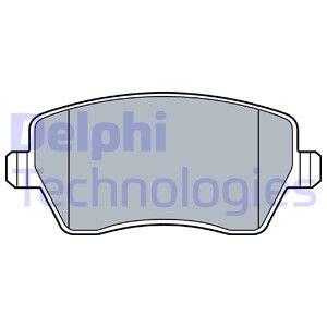 Колодки гальмівні дискові Delphi LP3551