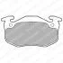 Гальмівні колодки дискові CITROEN/PEUGEOT/RENAULT Xsara/106/206/306/Megane/Clio \'\'F \'\'83-07 Delphi LP699 (фото 1)