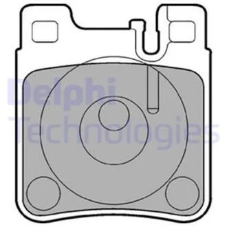 Гальмівні колодки дискові MERCEDES E(W210)/S(W140)/SL(R129) "R "91-03 Delphi LP841