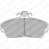 Гальмівні колодки дискові HONDA/ROVER Civic/25/45/200/400/800 \&#039;\&#039;F \&#039;\&#039;91-06 Delphi LP911 (фото 1)
