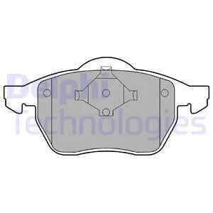 Гальмівні колодки дискові AUDI/SEAT/SKODA/VW A3/TT/Leon/Octavia/Bora/Golf/Jetta "94-05 Delphi LP978