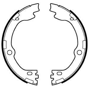 Колодки гальмівні барабанні Delphi LS2119