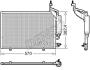 Конденсатор кондицiонера FORD Fiesta "1,0 "12-17 DENSO DCN10050 (фото 1)