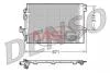 Конденсатор кондицiонера OPEL Astra/Zafira "1,4-2,0 "98-15 DENSO DCN20009 (фото 1)