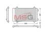 Конденсатор кондицiонера CITROEN/FIAT/PEUGEOT Jumpy/Scudo/Expert &quot;1,6-2,0 &quot;06&gt;&gt; DENSO DCN21018 (фото 1)