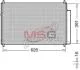 Конденсатор кондицiонера TOYOTA Auris/Avensis/Corolla/Verso "1,3-2,2 "01-18 DENSO DCN50041 (фото 1)