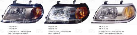 Фара передня DEPO FP 3737 R4-E