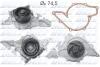 A_Помпа AUDI/SEAT/VW A6 Quattro/Leon/Bora &quot;1,8-2,8 &quot;97-06 DOLZ A195 (фото 1)