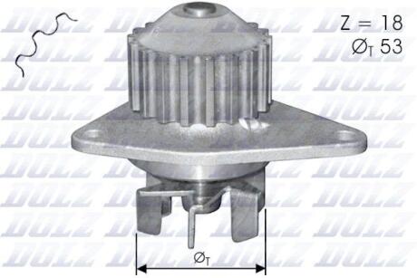 Насос водяний DOLZ C114