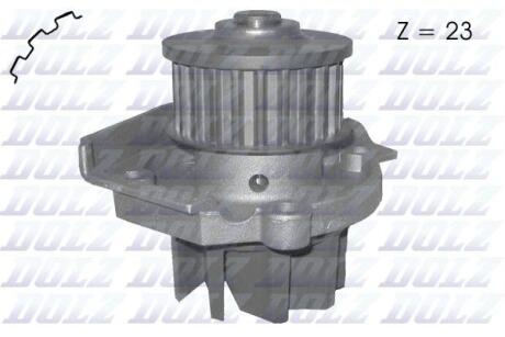 Помпа ABARTH/ALFA ROMEO/FIAT/OPEL 500/Mito/Punto/Combo "1,1-1,4 "97>> DOLZ S320