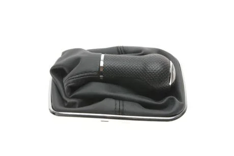 Ручка КПП з пильником чорний 6 ступів VW BORA (03-05),GOLF (03-06) DPA 77111641002
