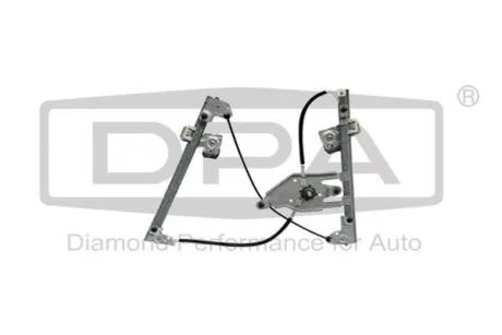 Склопідйомник передній правий без моторчика Skoda Octavia (97-11) DPA 88370364702