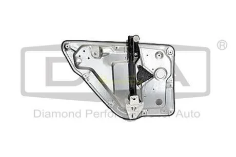 Склопідйомник задній лівий без моторчика з рамкою Skoda Fabia (00-08) (посилений) DPA 88390113702