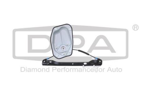 Склопідйомник задній правий без моторчика з рамкою VW Jetta (06-11) DPA 88390722002