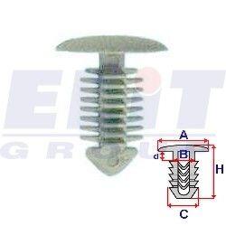 Зажим бампера ELIT R 10513