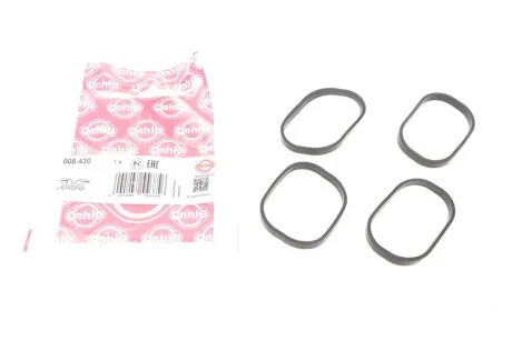 Комплект прокладок, впускний колектор 4 шт BMW N20/N26 11- ELRING 008.430