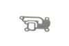 Прокладка клапана EGR OPEL Combo/Corsa \&#039;\&#039;1.4 \&#039;\&#039;04&gt;&gt; ELRING 051.610 (фото 1)