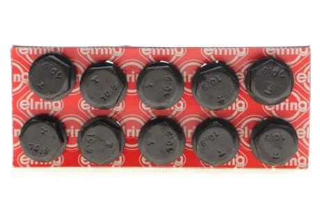 Комплект болтів головки блоку циліндрів FORD/MAZDA 18/2,0/2,2 8V/12V M12x1,5x107 ELRING 707.650