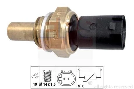 Датчик темпретури рідини EPS 1.830.350