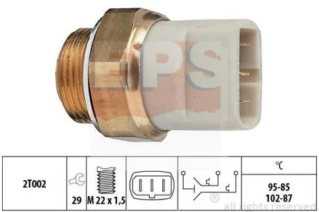 Датчик температури охолоджуючої рідини EPS 1.850.605