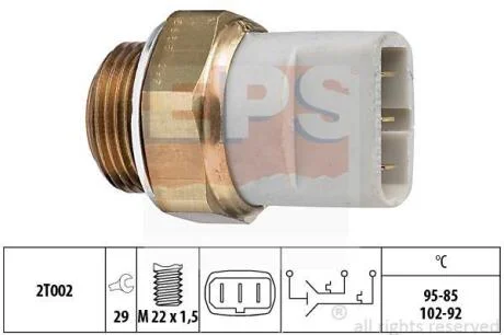 Датчик температури охолоджуючої рідини EPS 1.850.635