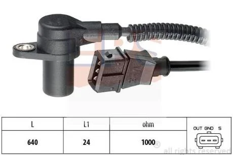 Датчик швидкості обертання вала EPS 1.953.301