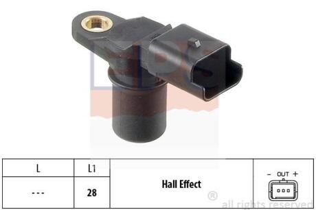 Датчик швидкості обертання вала EPS 1.953.348