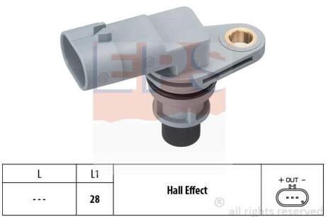 Датчик швидкості обертання вала EPS 1.953.380