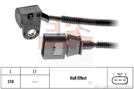 Датчик швидкості обертання вала EPS 1.953.456