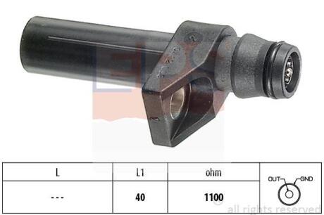 Датчик швидкості обертання вала EPS 1.953.482