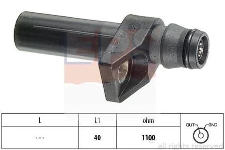Датчик швидкості обертання вала EPS 1.953.482