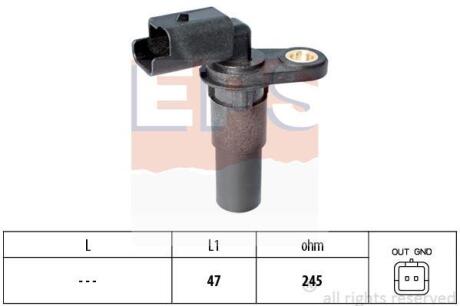 Датчик швидкості обертання вала EPS 1.953.536
