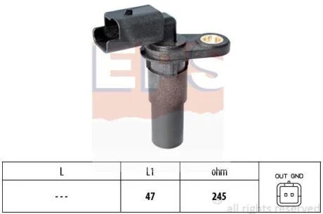 Датчик швидкості обертання вала EPS 1.953.536