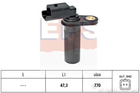 Датчик швидкості обертання вала EPS 1.953.538