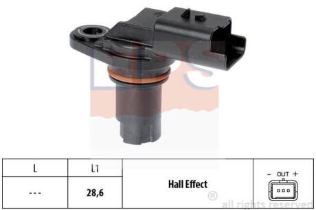 Датчик швидкості обертання вала EPS 1.953.551