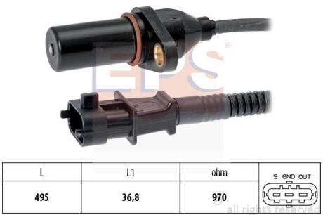 Датчик швидкості обертання вала EPS 1.953.563