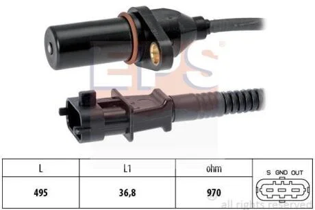 Датчик швидкості обертання вала EPS 1.953.563