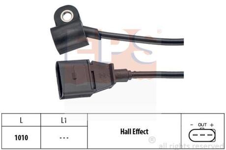 Датчик швидкості обертання вала EPS 1.953.565