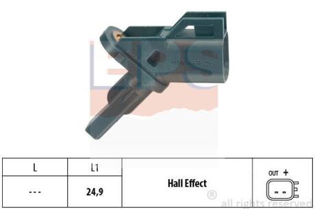 Датчик ABS EPS 1.960.002