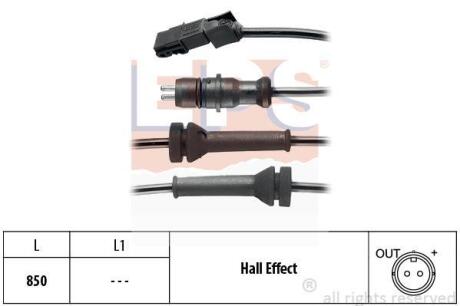 Датчик ABS EPS 1.960.052