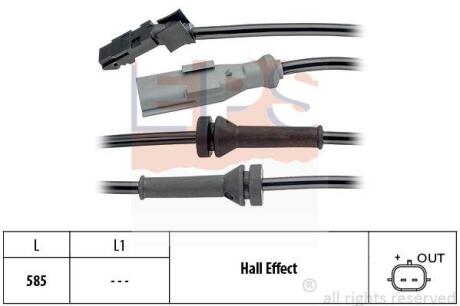 Датчик ABS EPS 1.960.144
