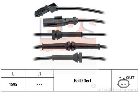 Датчик ABS EPS 1.960.145
