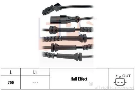 Датчик ABS EPS 1.960.146
