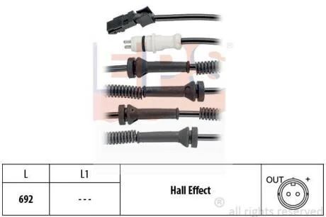 Датчик ABS EPS 1.960.149